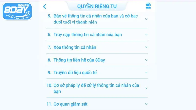 quyền riêng tư 2 8Day bảo vệ thông tin riêng tư cho người dùng