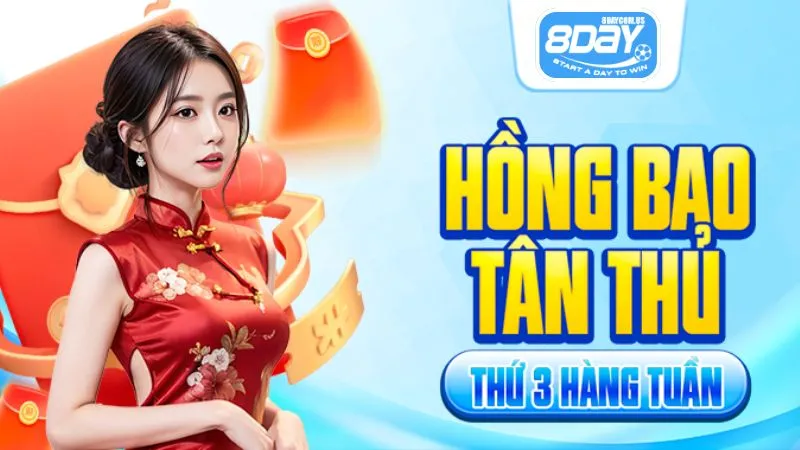 Hồng bao tân thủ - Ưu đãi dành riêng cho tân thủ cực hấp dẫn 2 Điều kiện nhận ưu đãi hồng bao tân thủ 8Day